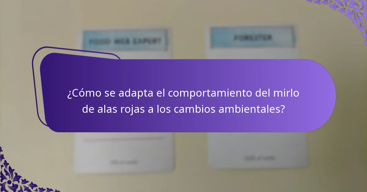 ¿Qué come el mirlo de alas rojas?
