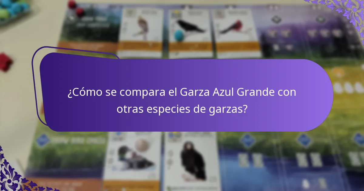 ¿Cómo anida el Garza Azul Grande?