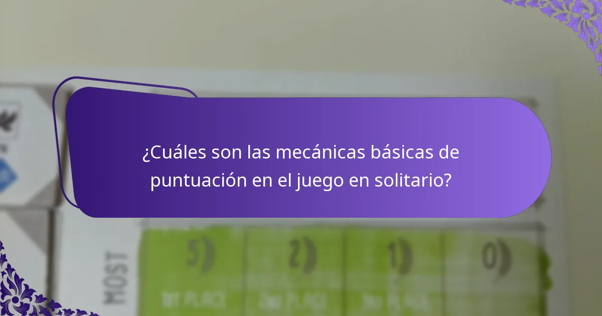 ¿Qué variaciones existen en los sistemas de puntuación para juegos en solitario?