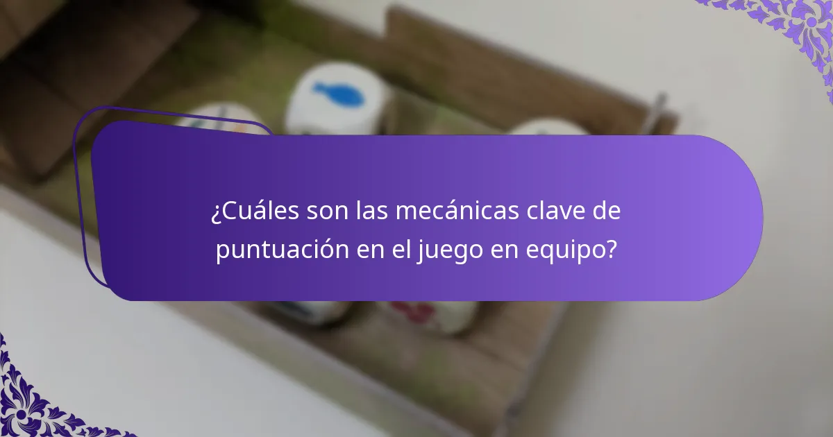 ¿Qué estrategias optimizan la puntuación en el juego en equipo?