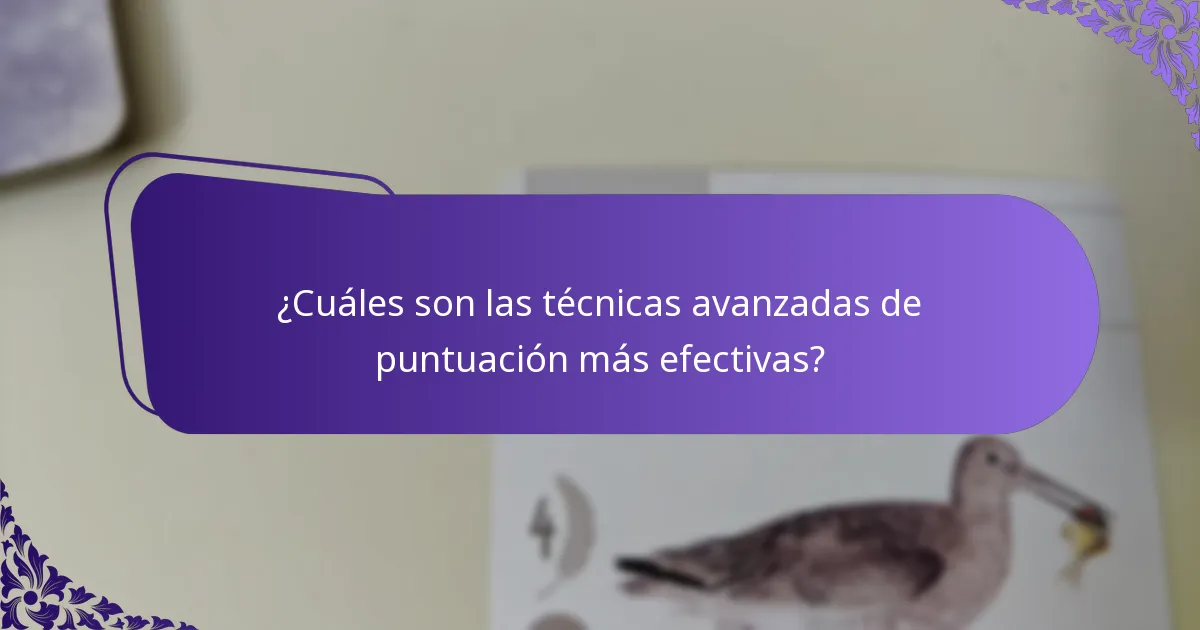 ¿Cómo difieren las estrategias de puntuación en diferentes contextos?