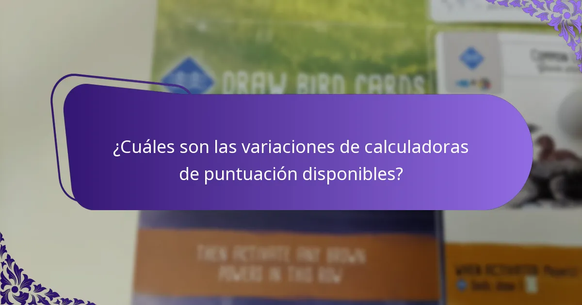 ¿Qué métricas clave se incluyen en el proceso de puntuación?