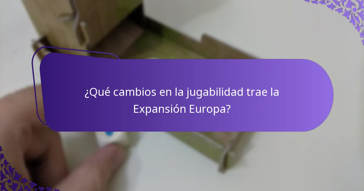 ¿Cómo se compara la Expansión Europa con otras expansiones?